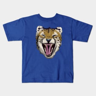 Screaming Cheetah Kids T-Shirt